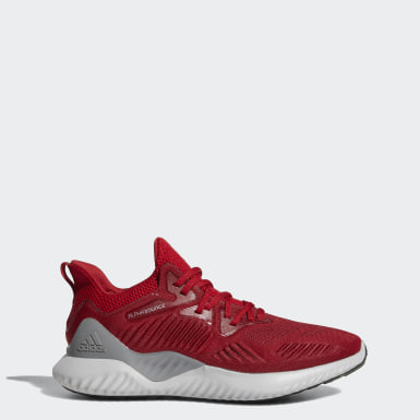 alphabounce adidas red