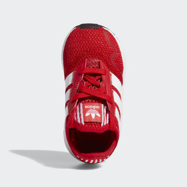 adidas kids red shoes