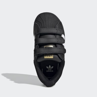 black adidas shoes superstar