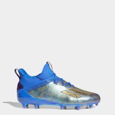 adidas blue football cleats