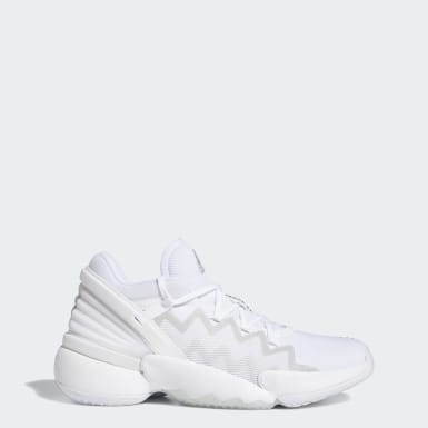 white adidas shoes basketball