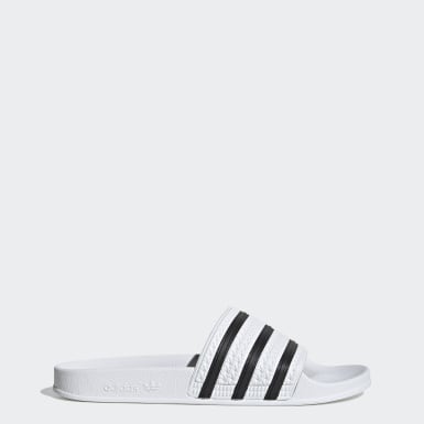 claquette adidas homme blanche