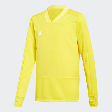 gelber adidas pullover
