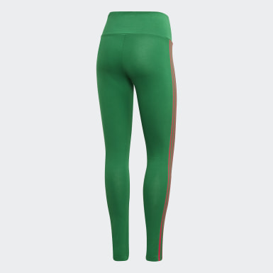 leggings adidas verde militare