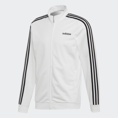 black and white adidas jacket cheap