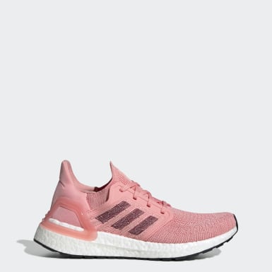 womens pink adidas running shoes