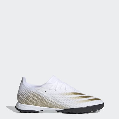 white soccer turf shoes