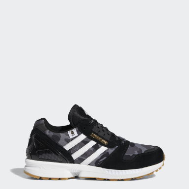 adidas trainers mens black and white