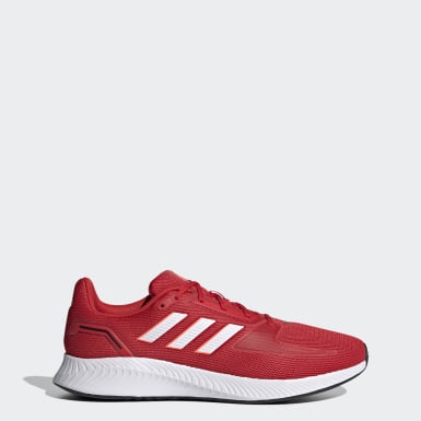 adidas full red shoes