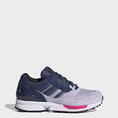 tenis adidas morados para mujer
