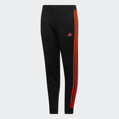 adidas joggers red white and blue
