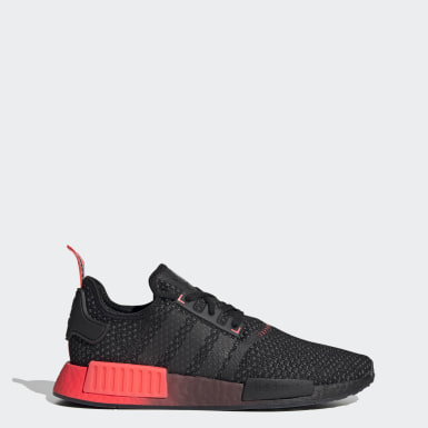 adidas nmd grey and orange cheap online