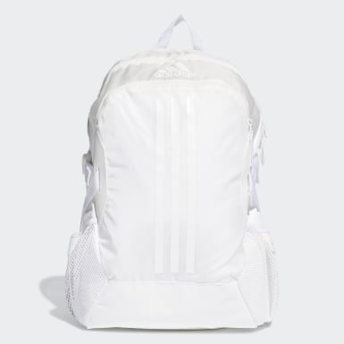 adidas white backpack