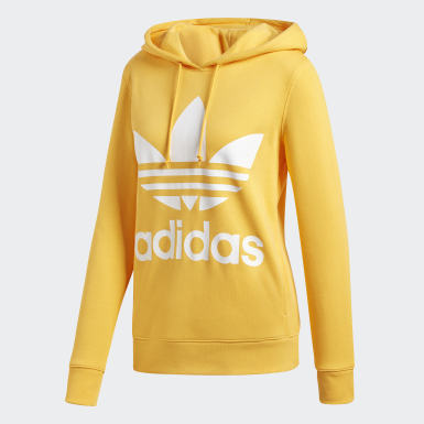 hoodie adidas yellow