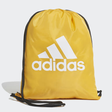 adidas drawstring bag yellow