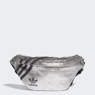 adidas silver bag