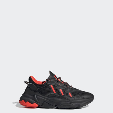 ozweego red black