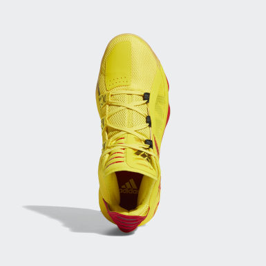 neon yellow basketball shoes