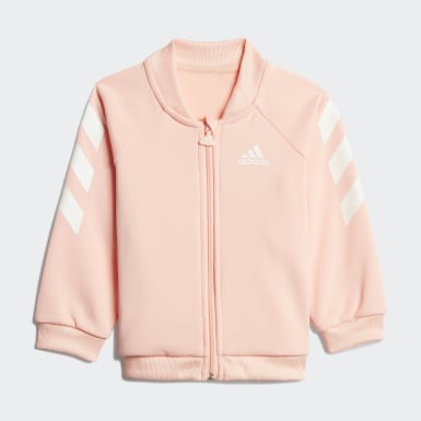 giacca adidas rosa cipria