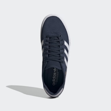 adidas trainers navy blue