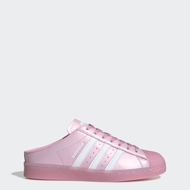 zapatillas adidas rosas superstar