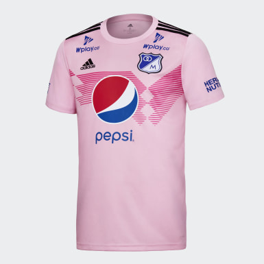 camiseta naranja de millonarios