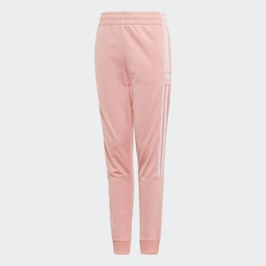 hot pink adidas track pants