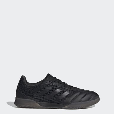 all black adidas indoor soccer shoes