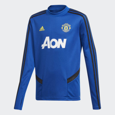 man united blue tracksuit