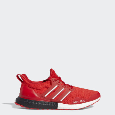 adidas all red shoes