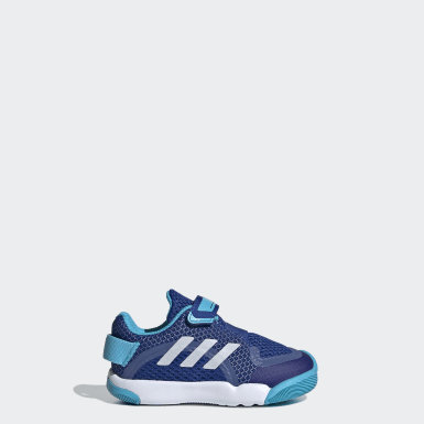 adidas blue training shoes