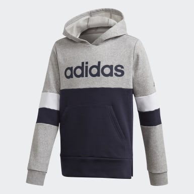 felpa adidas nera ragazzo