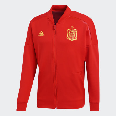 rote adidas jacke