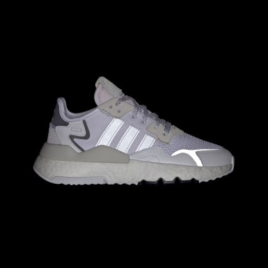 adidas nite jogger blanche