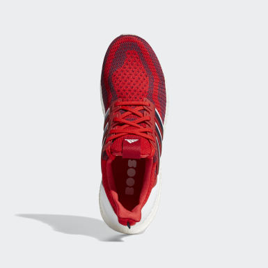 all red adidas shoes mens