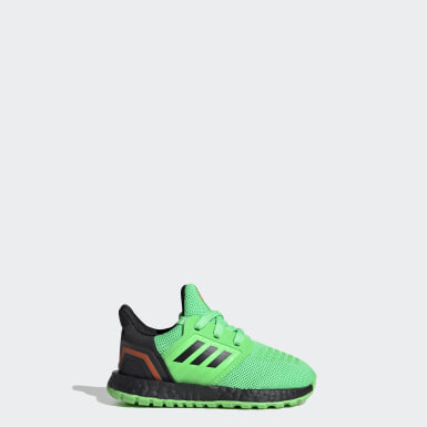 adidas orange and green shoes