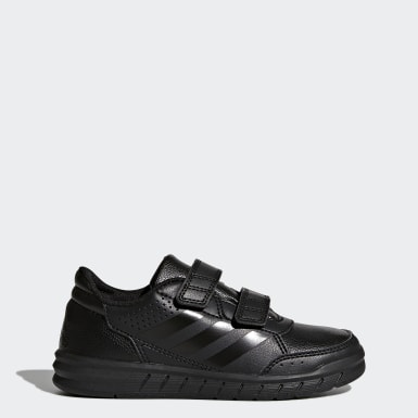 black adidas school shoes