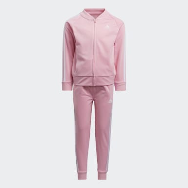 hot pink adidas tracksuit womens