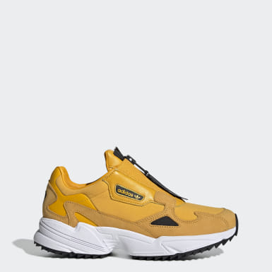 yellow sneakers women's adidas