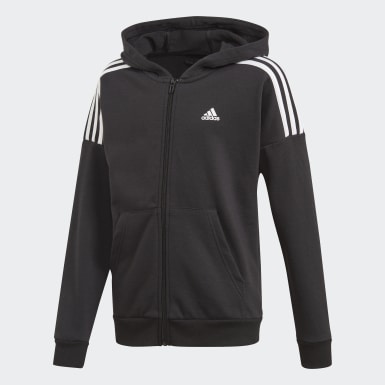 tuta adidas nera ragazzo