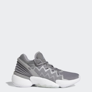 adidas grey basketball shoes