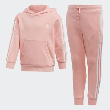 survetement rose adidas femme