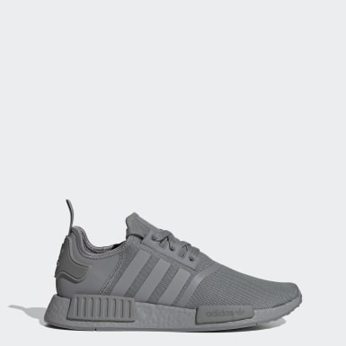all grey nmds