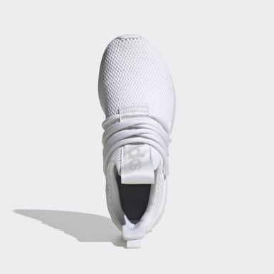 girls white adidas shoes