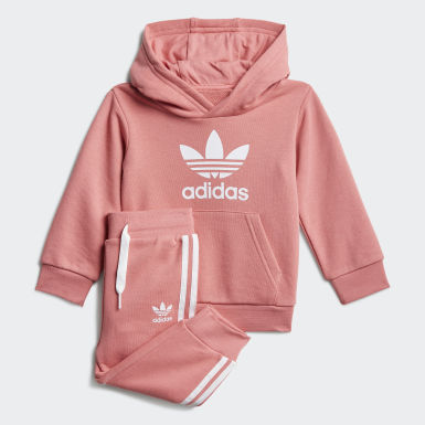 baby pink adidas tracksuit womens