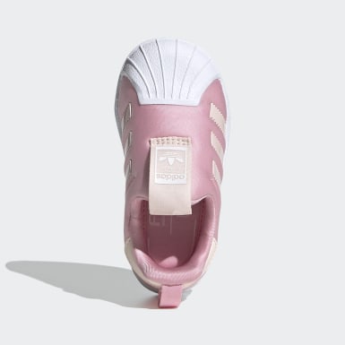 zapatillas adidas superstar rosadas
