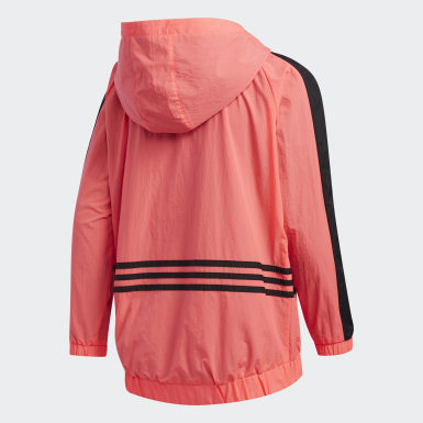 pink adidas jackets