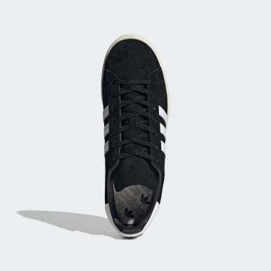 campus black sports shoes