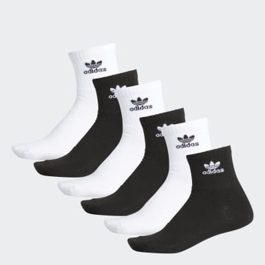 black adidas socks mens