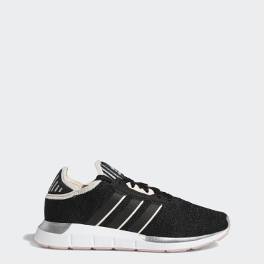 womens black adidas trainers sale